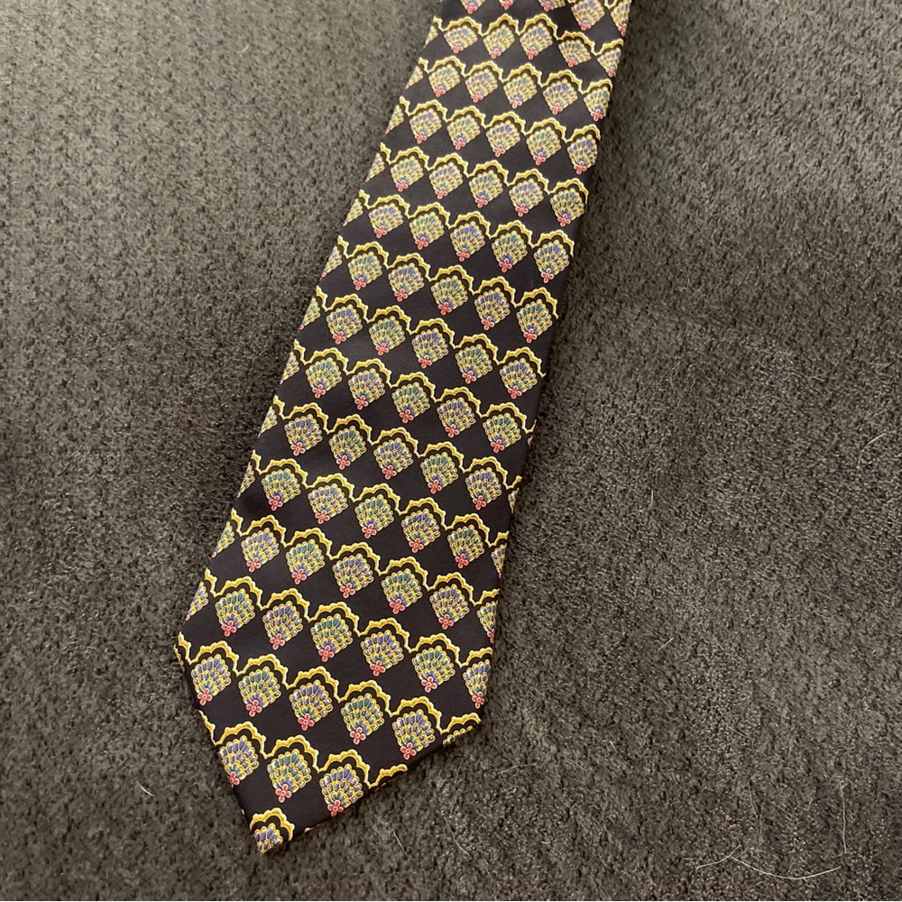 Christian Dior Mens Tie Designed Cravate C26